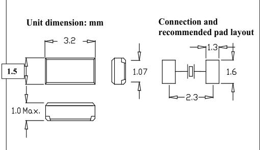 QVS晶振,QV3X晶振,QV3X-7XCF12.5-32.768KHz晶振 QVS晶振,QV3X晶振,QV3X-7XCF12.5-32.768KHz晶振