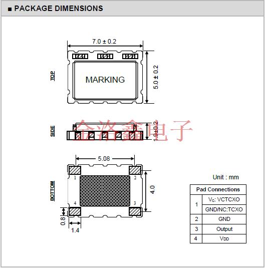 TXZ-K05OP05-12.800M,7050貼片晶振,智能手機(jī)晶振,TX-K低功耗晶振 TXZ-K05OP05-12.800M,7050貼片晶振,智能手機(jī)晶振,TX-K低功耗晶振